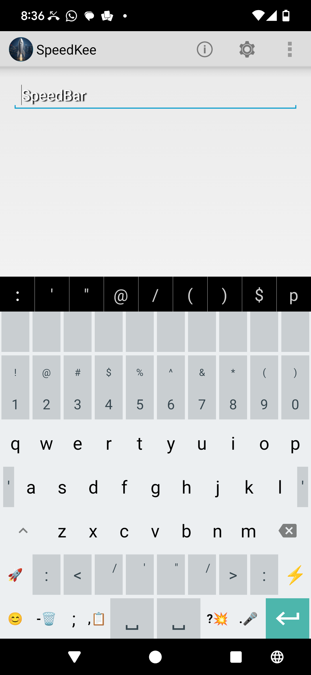 Fancy Keyboard Dark